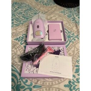 ELLKII IPL Hair Removal, Lilac, full kit, ice-compress style ($189 value)